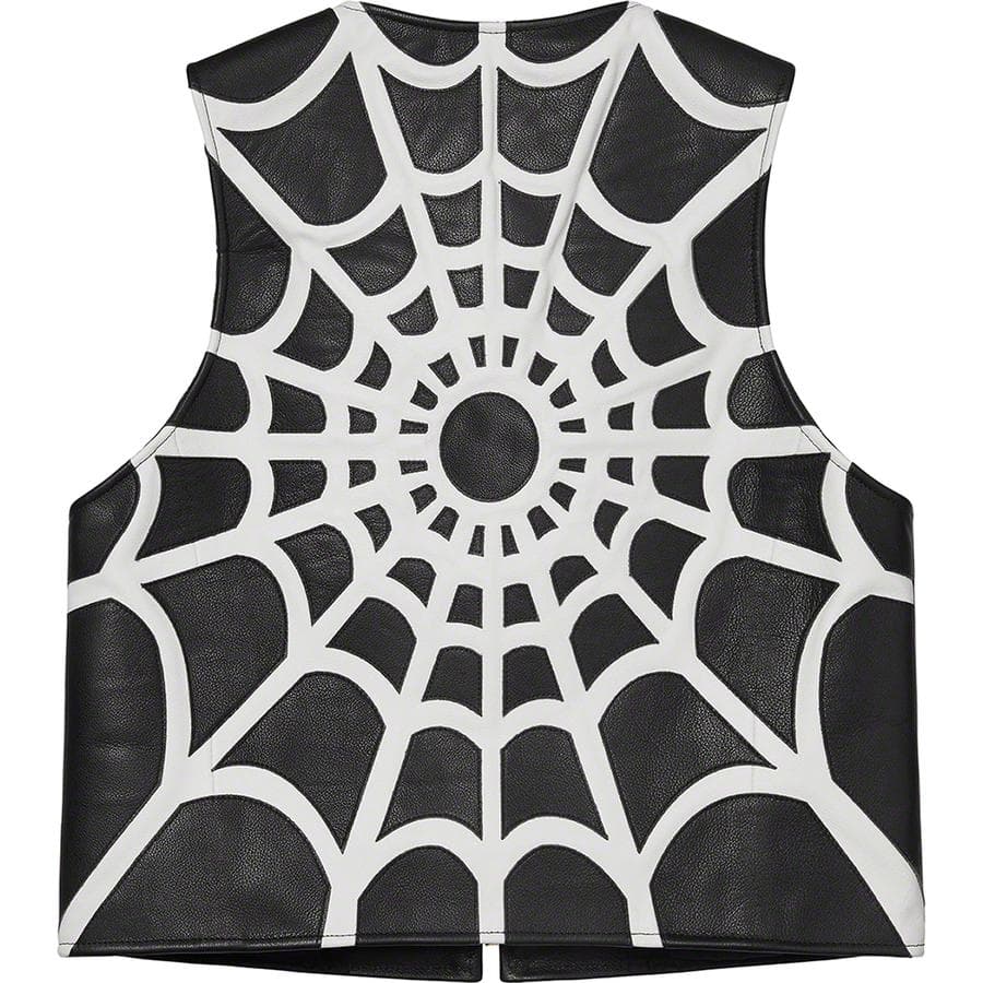 Supreme®/Vanson Leathers® Spider Web Vest release photo 2