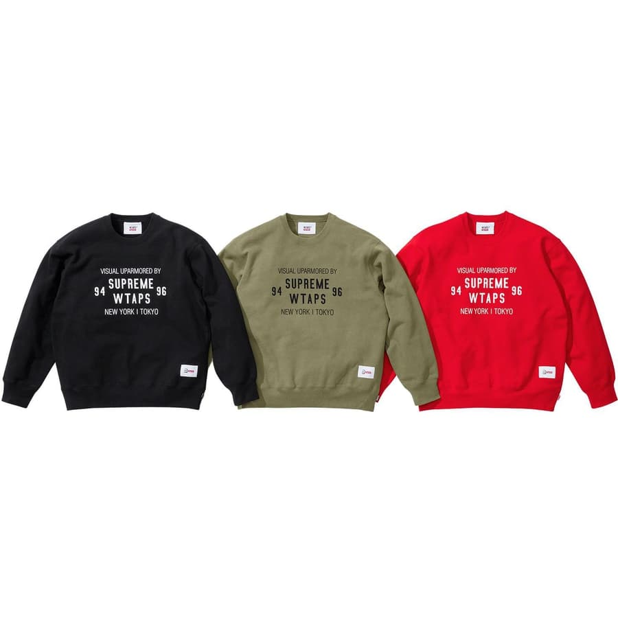 Supreme®/wtaps® Crewneck release photo 1