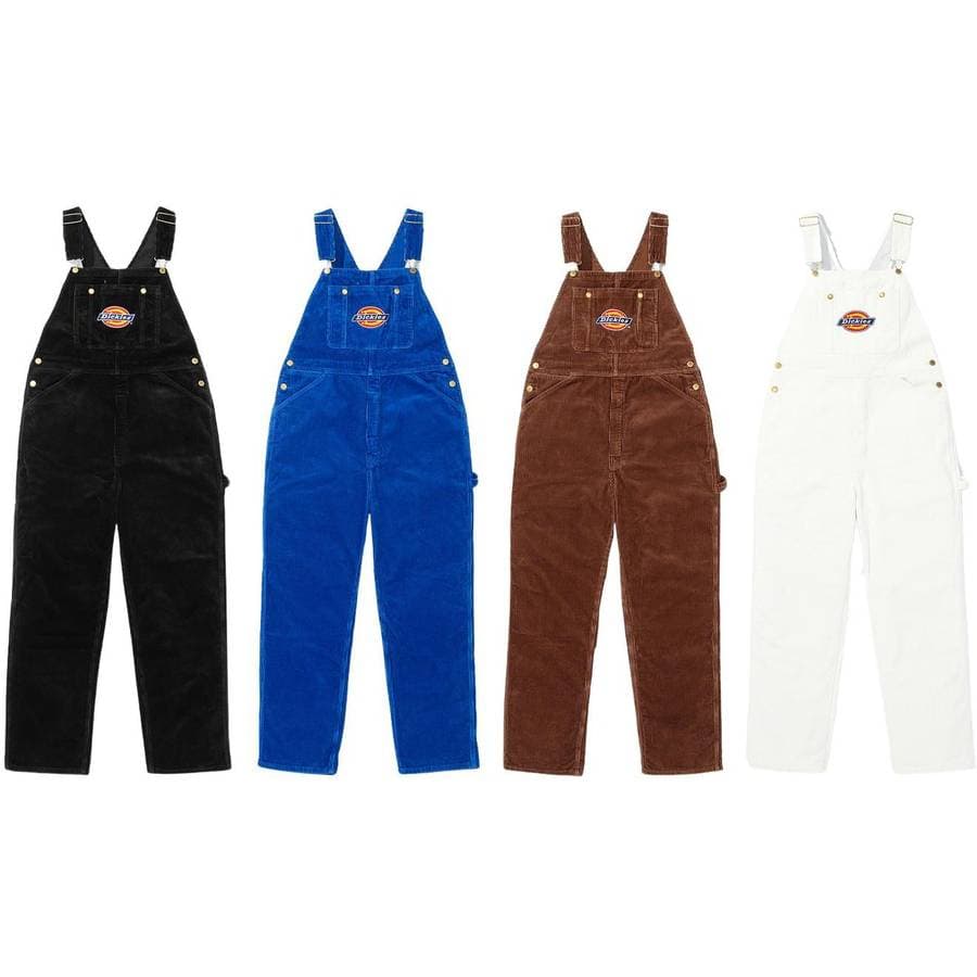 Supreme®/dickies® Corduroy Overalls release photo 1