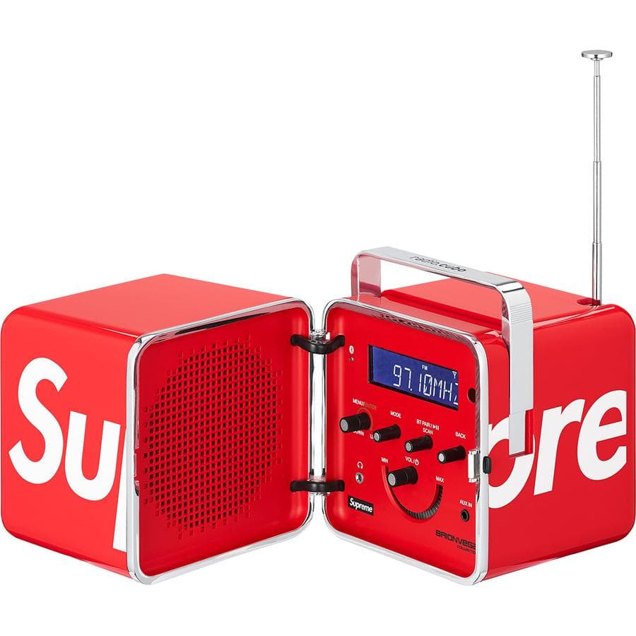 Supreme®/brionvega Radio.cubo release photo 1
