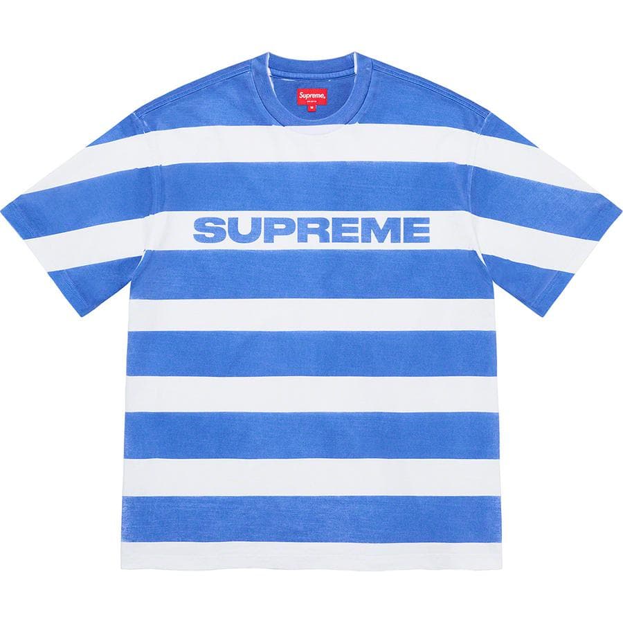 Supreme Printed Stripe S/S Top release photo 5