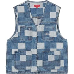 Supreme Patched Denim Vest release thumbnail 3