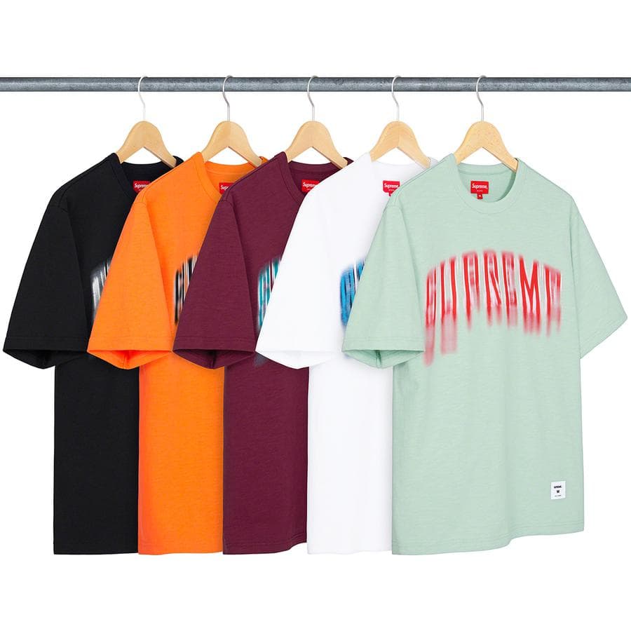 Supreme Blurred Arc S/S Top release photo 2