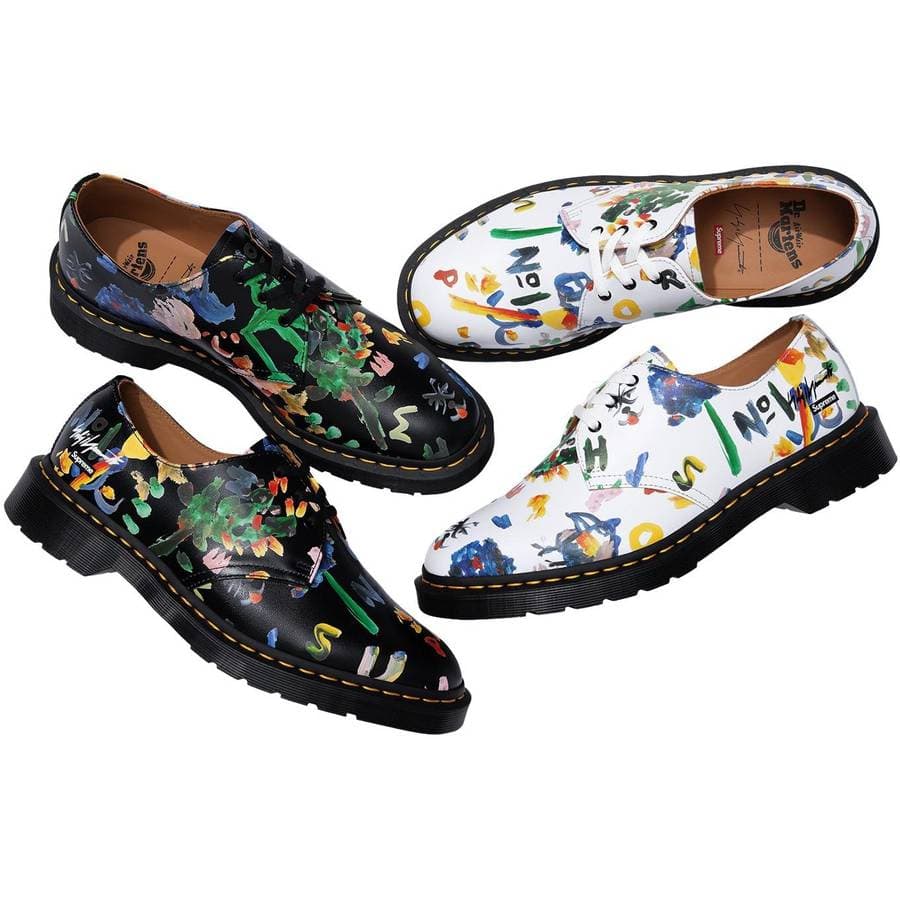 Supreme®/yohji Yamamoto® Dr. Martens® 1461 3-eye Shoe release photo 1
