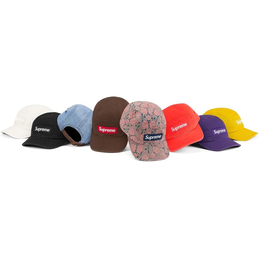 Supreme® Washed Chino Twill Camp Cap release photo 1