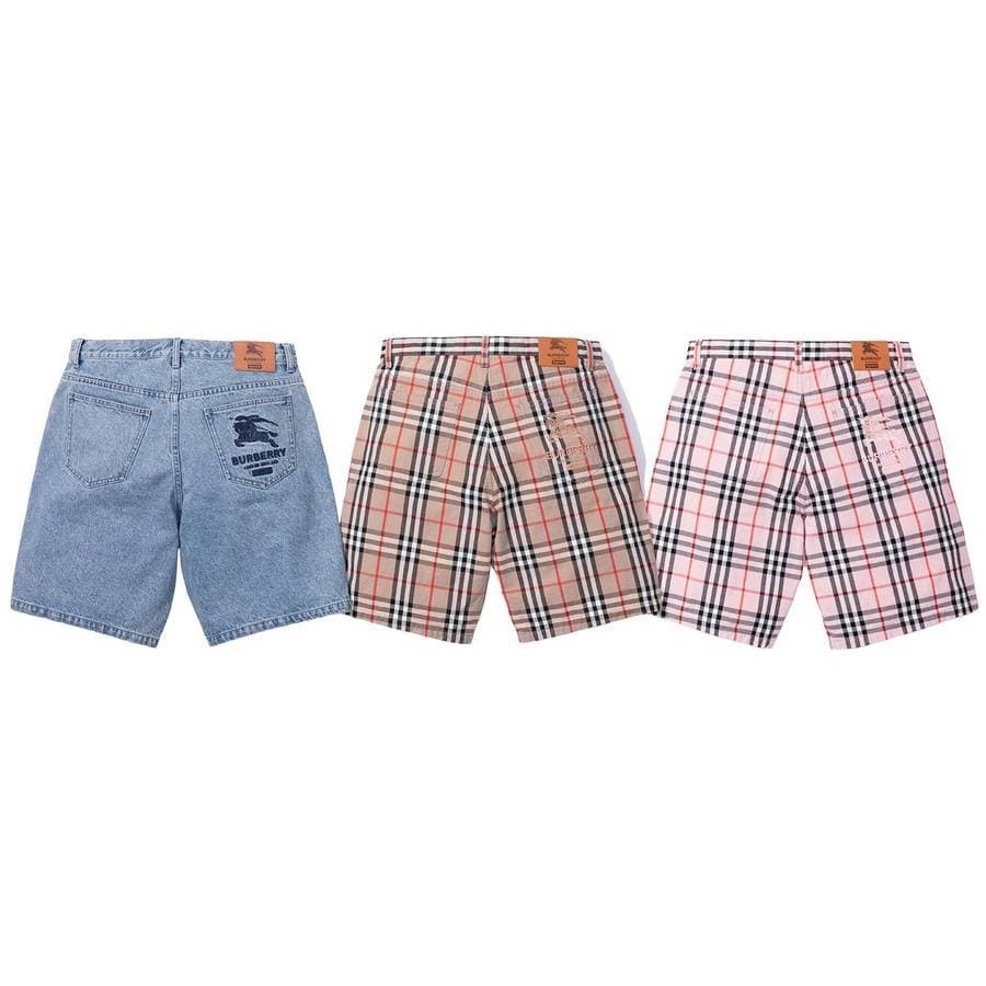 Supreme®/burberry® Denim Short release photo 1