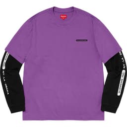 Supreme Paneled L/S Top release thumbnail 1