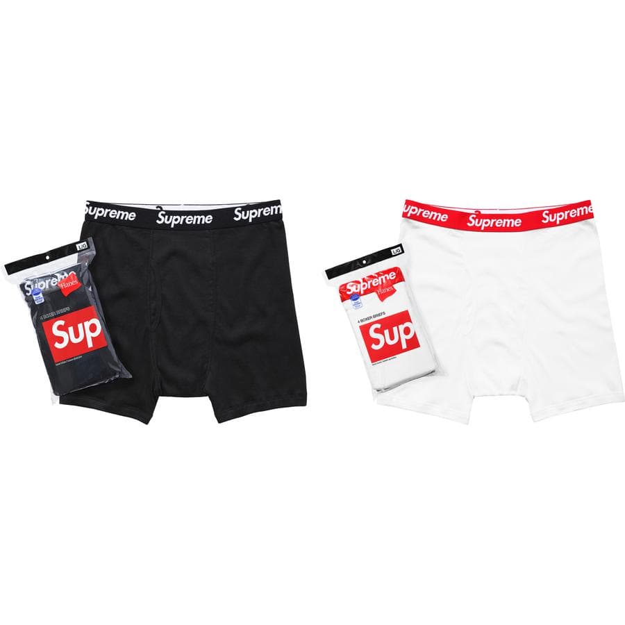Supreme®/hanes® Boxer Briefs (4 Pack) release photo 1