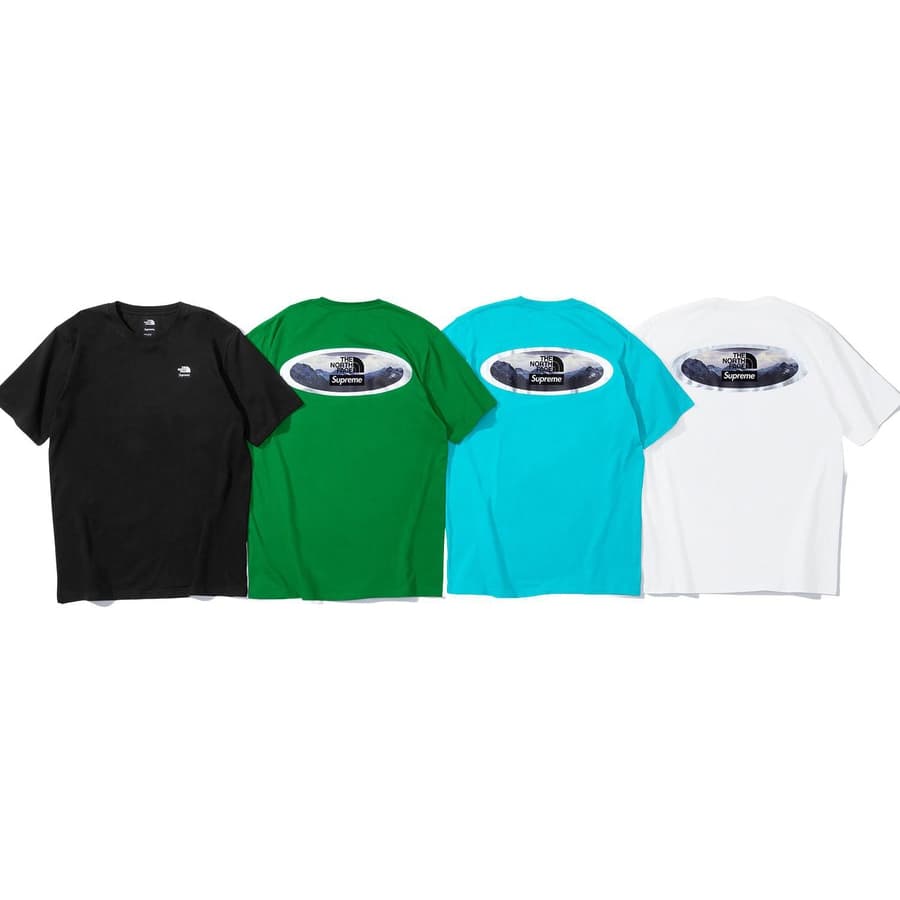 Supreme®/the North Face® Mountains Tee release photo 1
