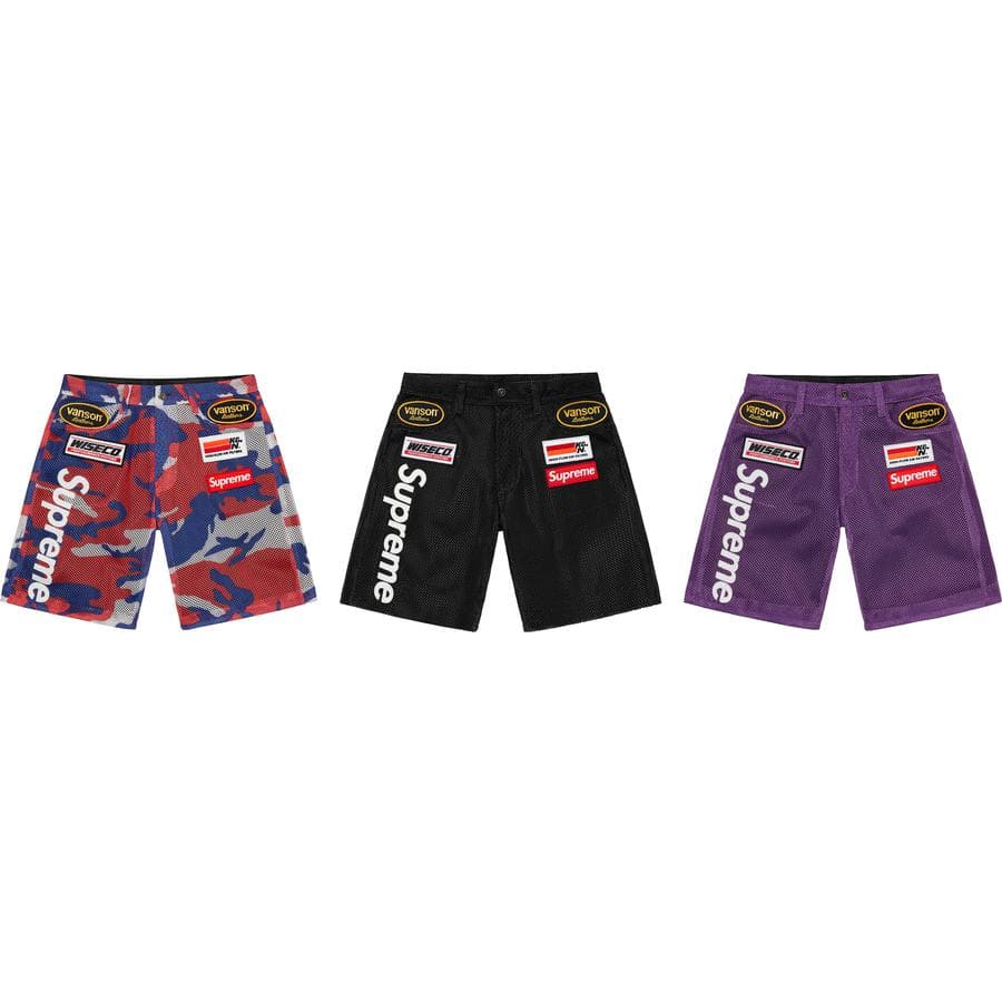 Supreme®/vanson Leathers® Cordura® Mesh Short release photo 1