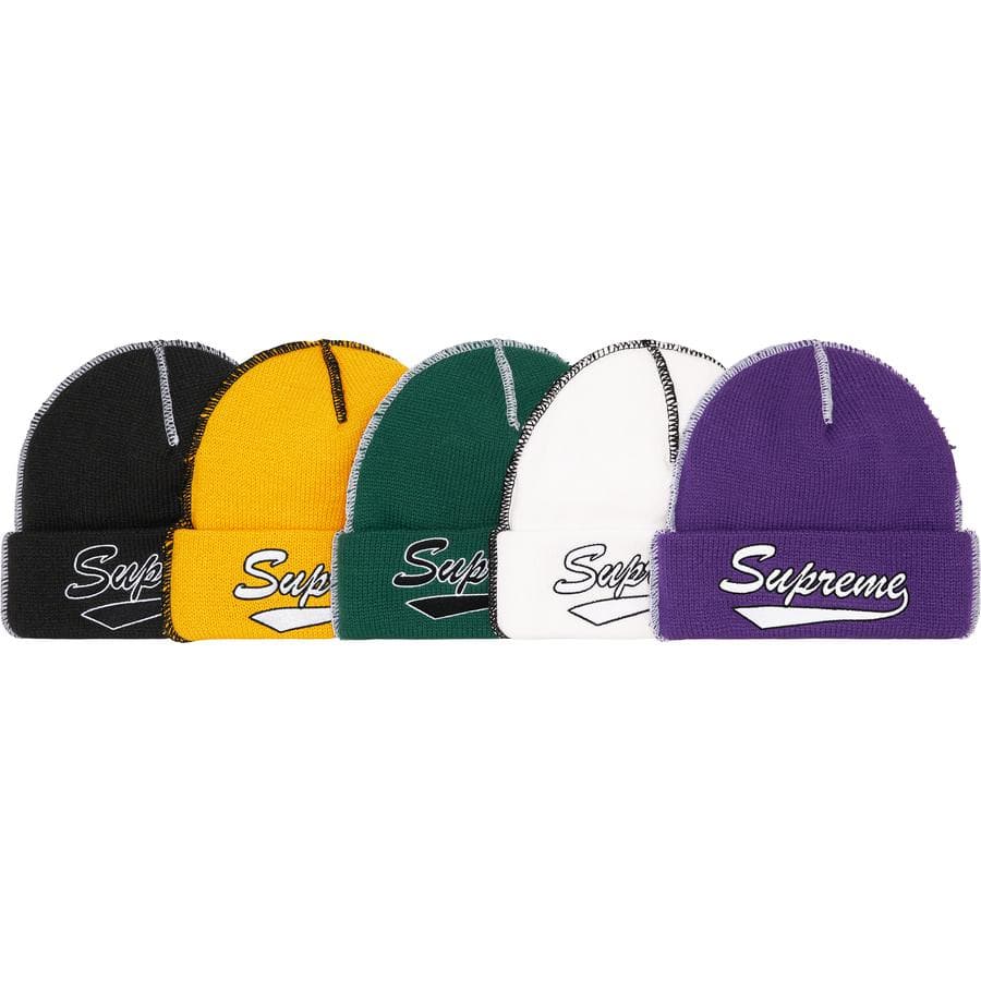 Contrast Stitch Beanie release photo 1