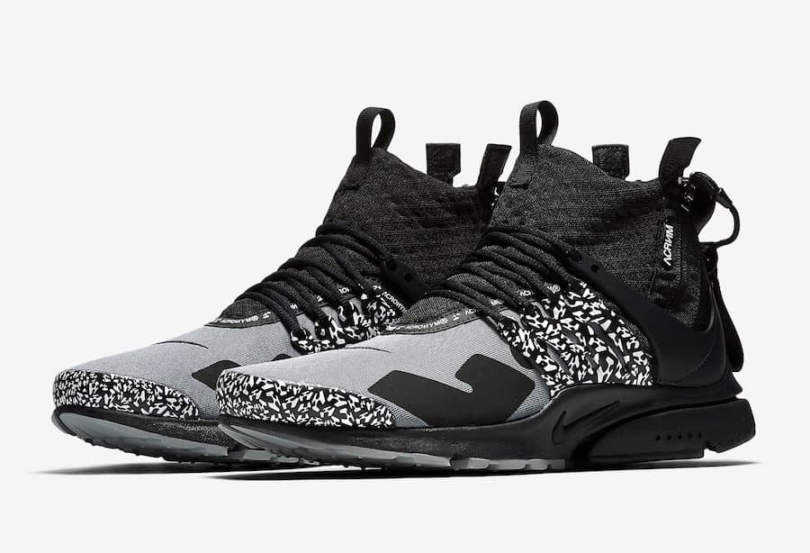 Acronym x Nike Air Presto Mid Nike release photo