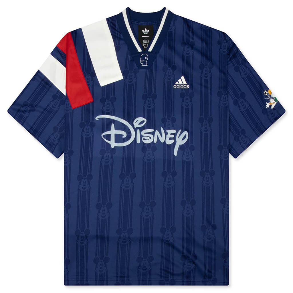 Adidas Originals x Brain Dead by Disney Soccer Jersey - Victory Blue adidas release photo