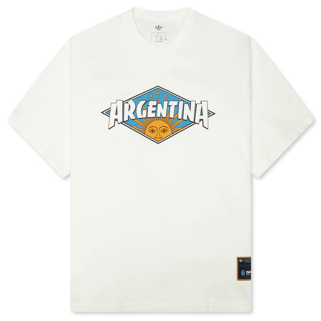 Adidas x Thrasher x AFA Argentina Tee 2 - Core White adidas release photo