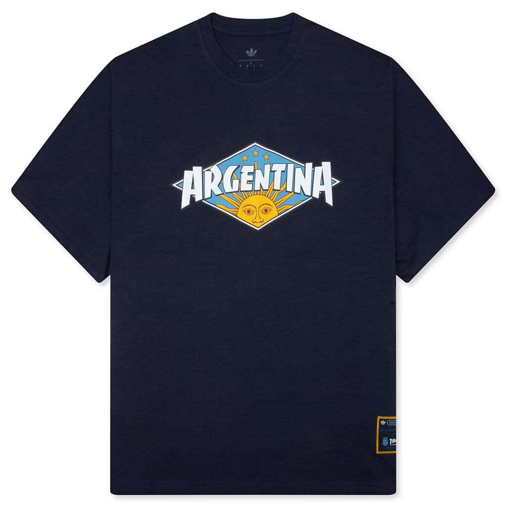 Adidas x Thrasher x AFA Argentina Tee 2 - Night Navy adidas release photo