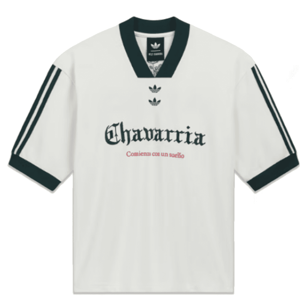 Adidas Originals x Willy Chavarria Soccer Tee - Off White adidas release photo