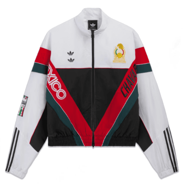Adidas Originals x Willy Chavarria Woven Trackshirt - White/Black adidas release photo