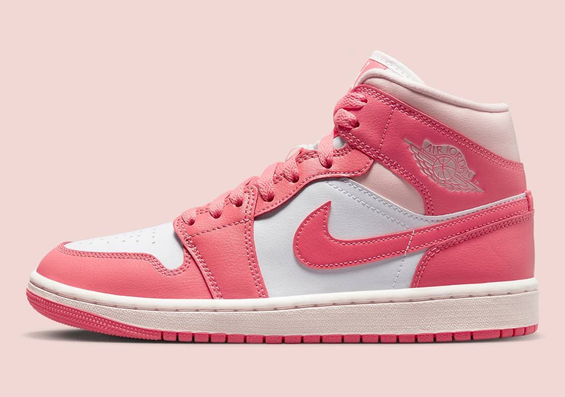 Air Jordan 1 Mid "Strawberries And Cream" Jordan release photo
