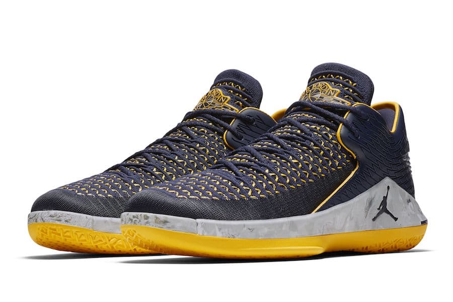 Air Jordan 32 Low “Michigan” Jordan release photo
