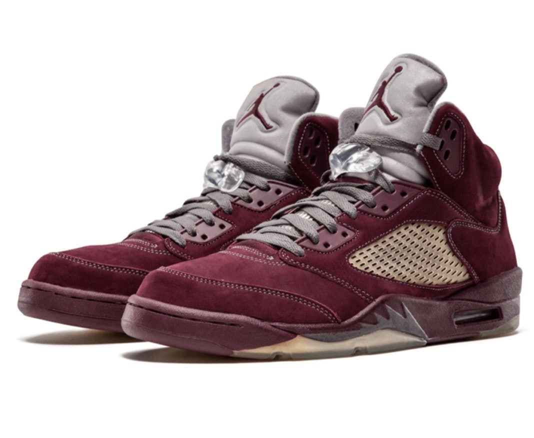 Air Jordan 5 “Burgundy” Jordan release photo