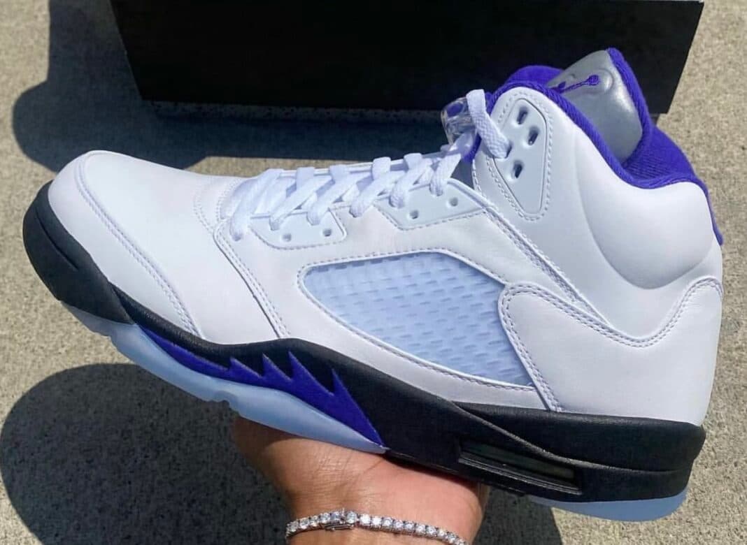 Air Jordan 5 “Concord” Jordan release photo