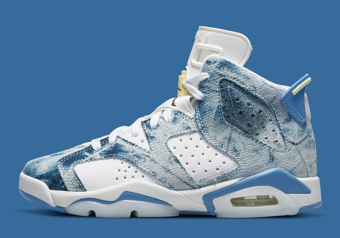 Air Jordan 6 "Acid Wash Denim" Jordan release photo