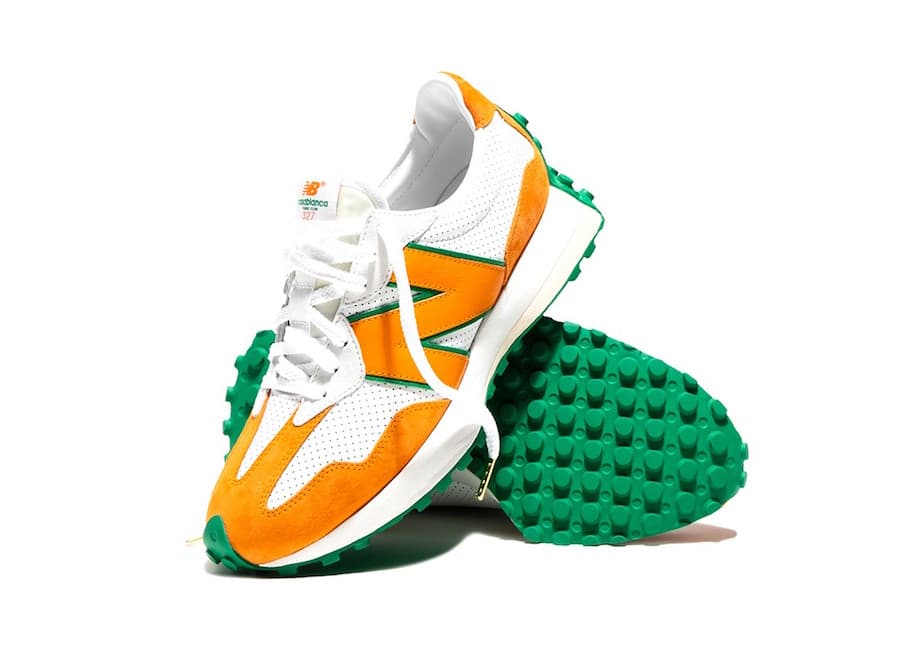 Casablanca x New Balance 327 release photo 1
