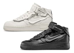 Comme des Garçons x Nike Air Force 1 Mid release thumbnail 1