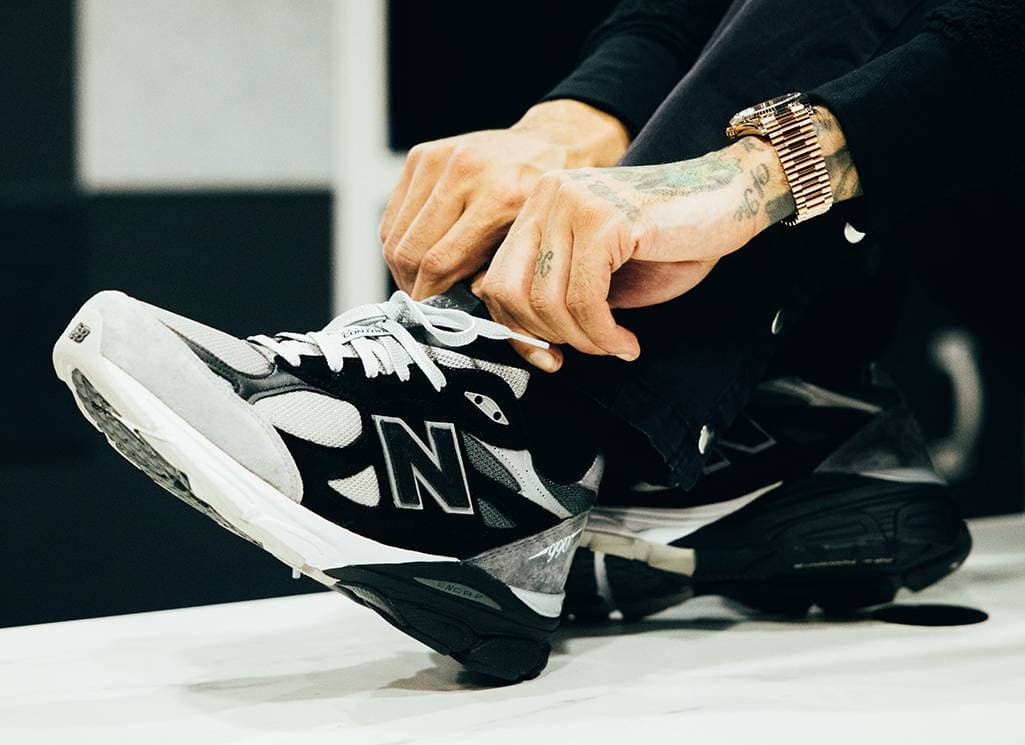 DTLR x New Balance 990v3 “Gr3yscale” New Balance release photo