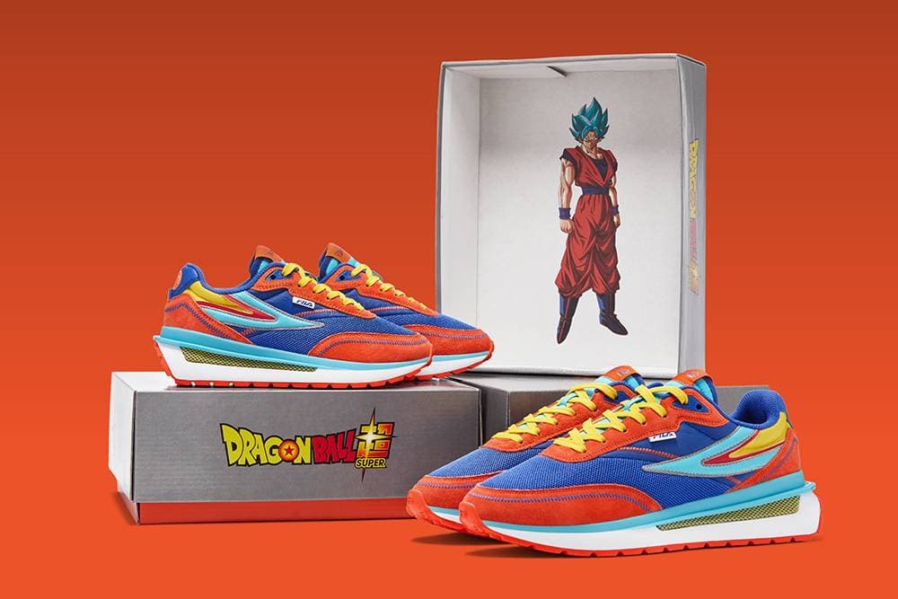 Dragon Ball Super x FILA Renno “Goku” release photo