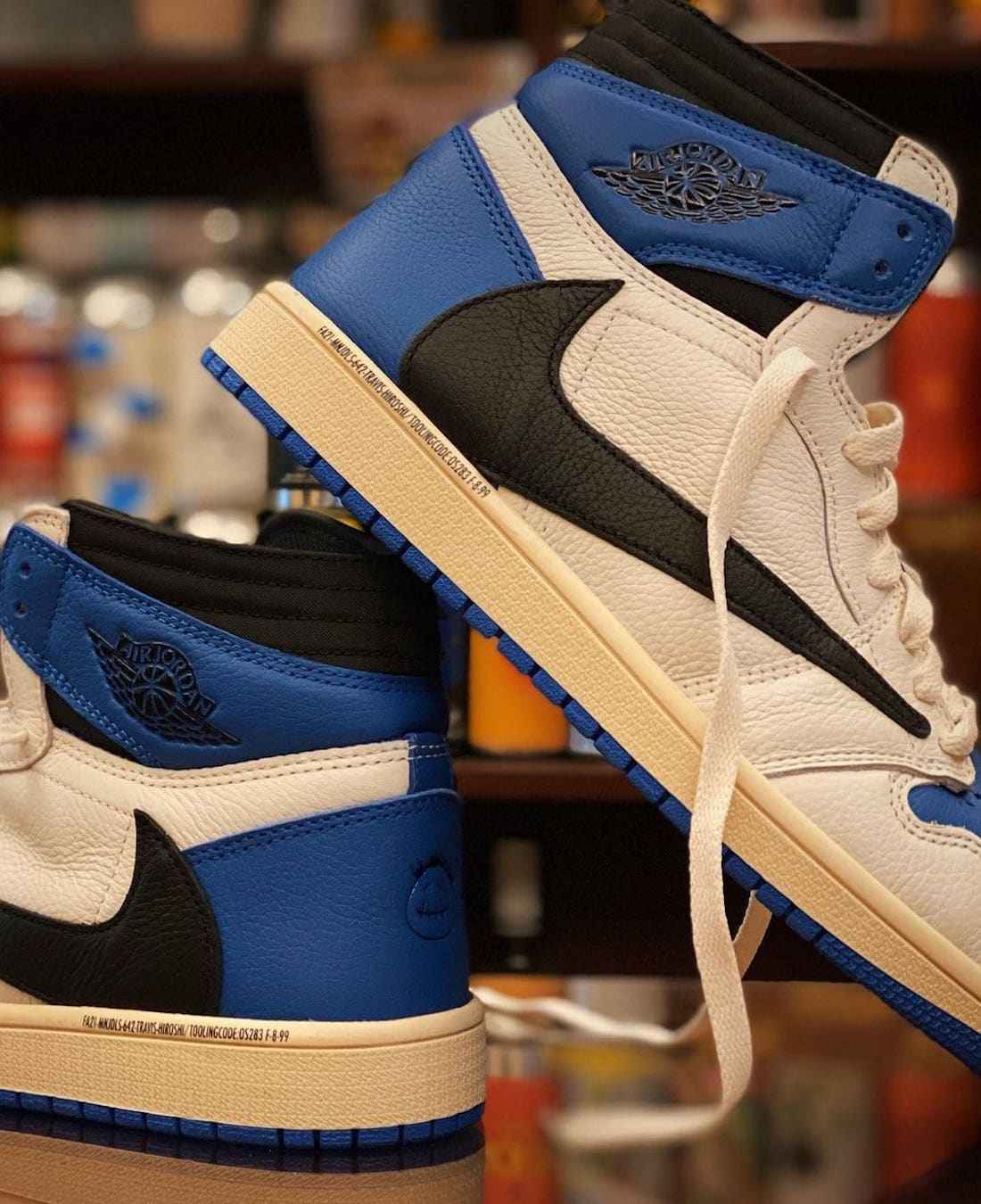 Travis Scott x Fragment x Air Jordan 1 High OG release photo 52