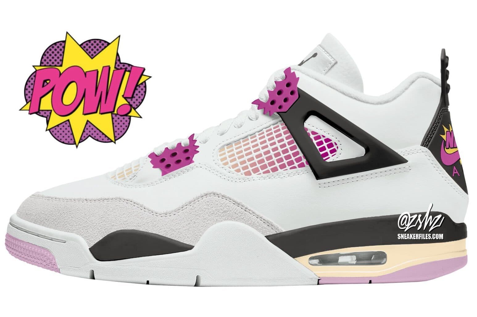 Air Jordan 4 "Comic" Jordan release photo