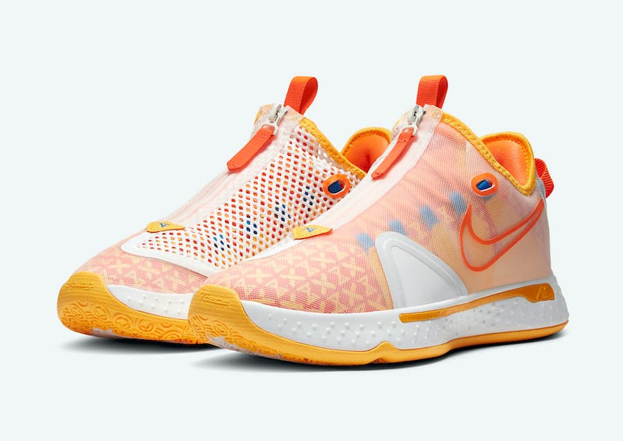 Gatorade x Nike PG 4 “GX White” Nike release photo
