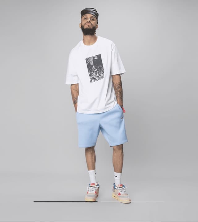 Jordan X Union LA | Dunk Short Sleeved Tee Jordan release photo