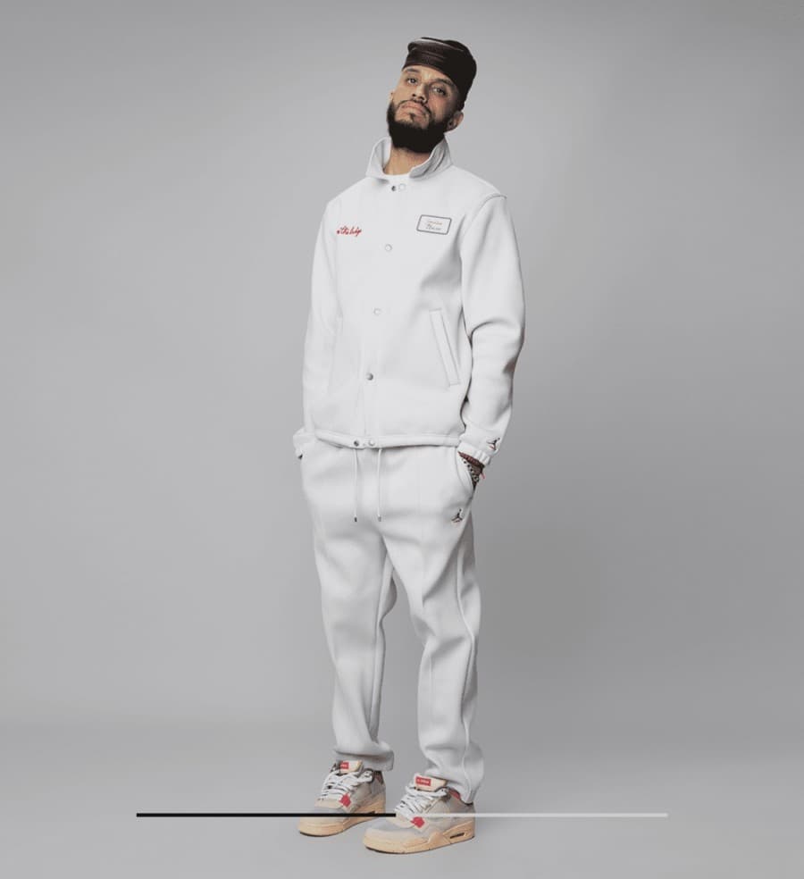 Jordan X Union LA | Coaches Jacket Jordan release photo