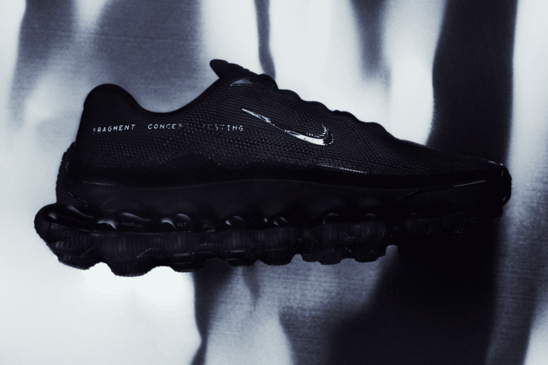 fragment x Nike Air Liquid Max "Black" Nike release photo