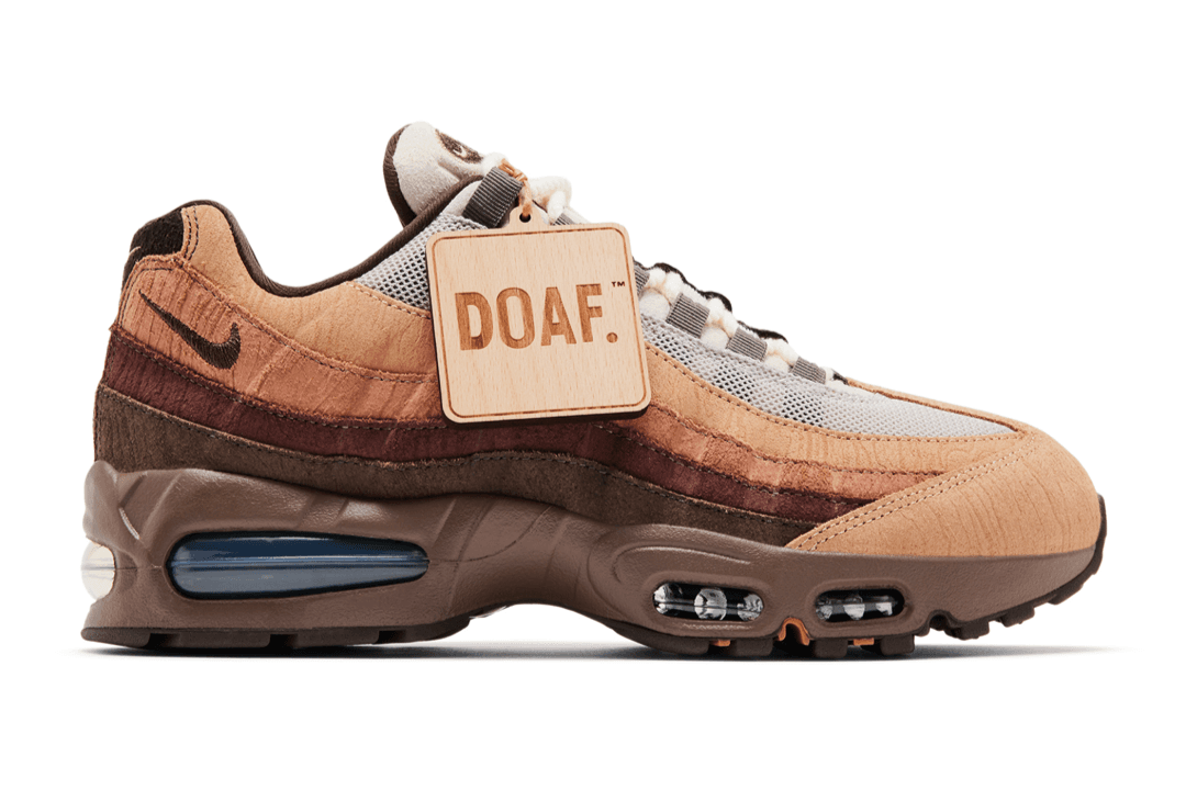 GOAT x Division St. x Nike Air Max 95 Ducks of a Feather "Lumber Yard" Nike release photo