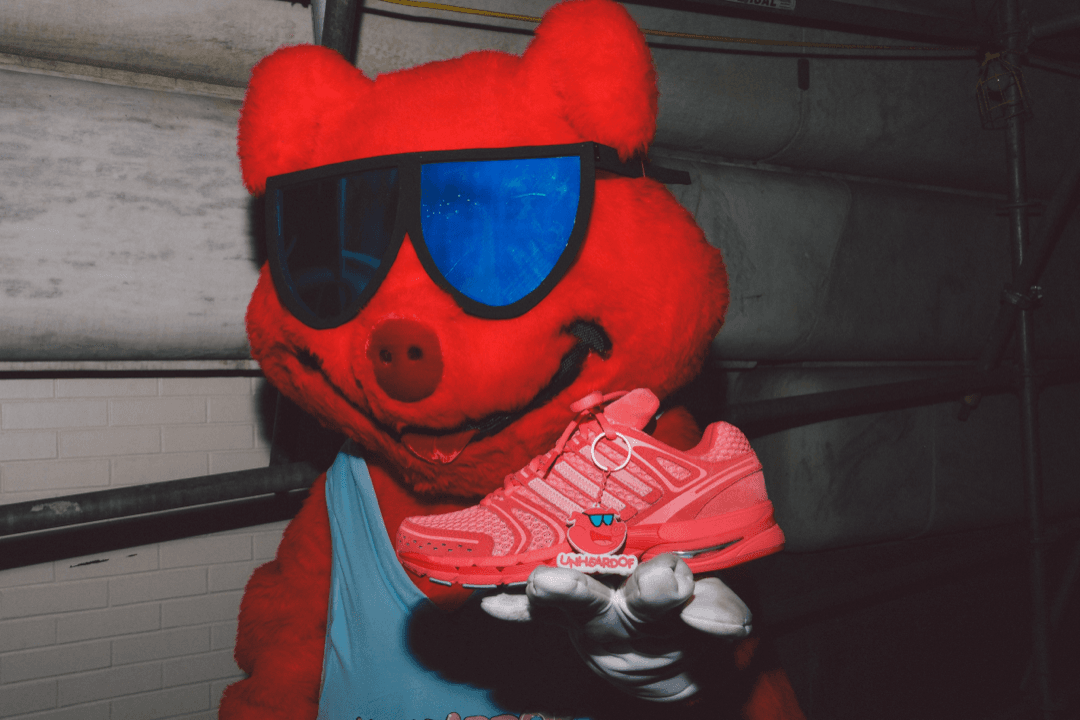 Unheardof x adidas Adistar Control 5 "Steve-O Piggy Runner" adidas release photo