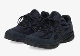 JJJJound x New Balance 990v4 “Navy” release thumbnail 2