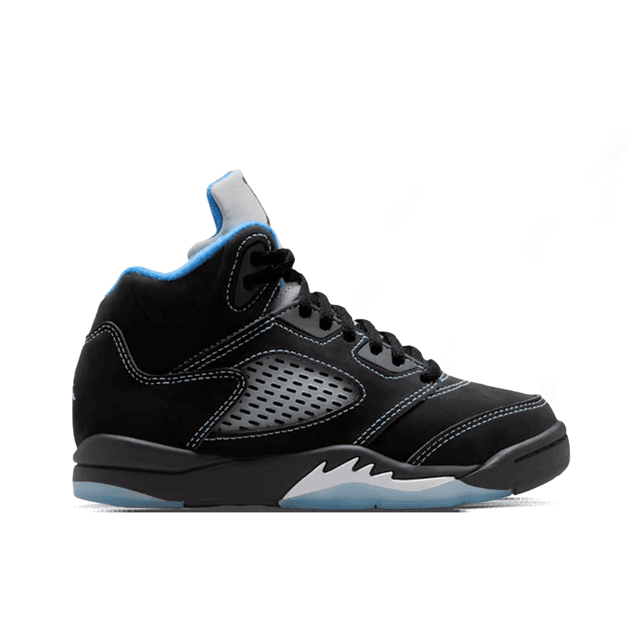 Air Jordan 5 Retro 'Black Carolina' (PS) - Black/Multi Jordan release photo