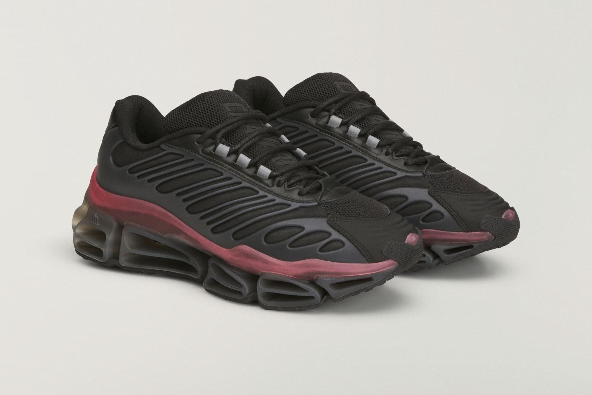 Willy Chavarria x adidas Megaride AG Con El Sueño "Core Black/Red" adidas release photo