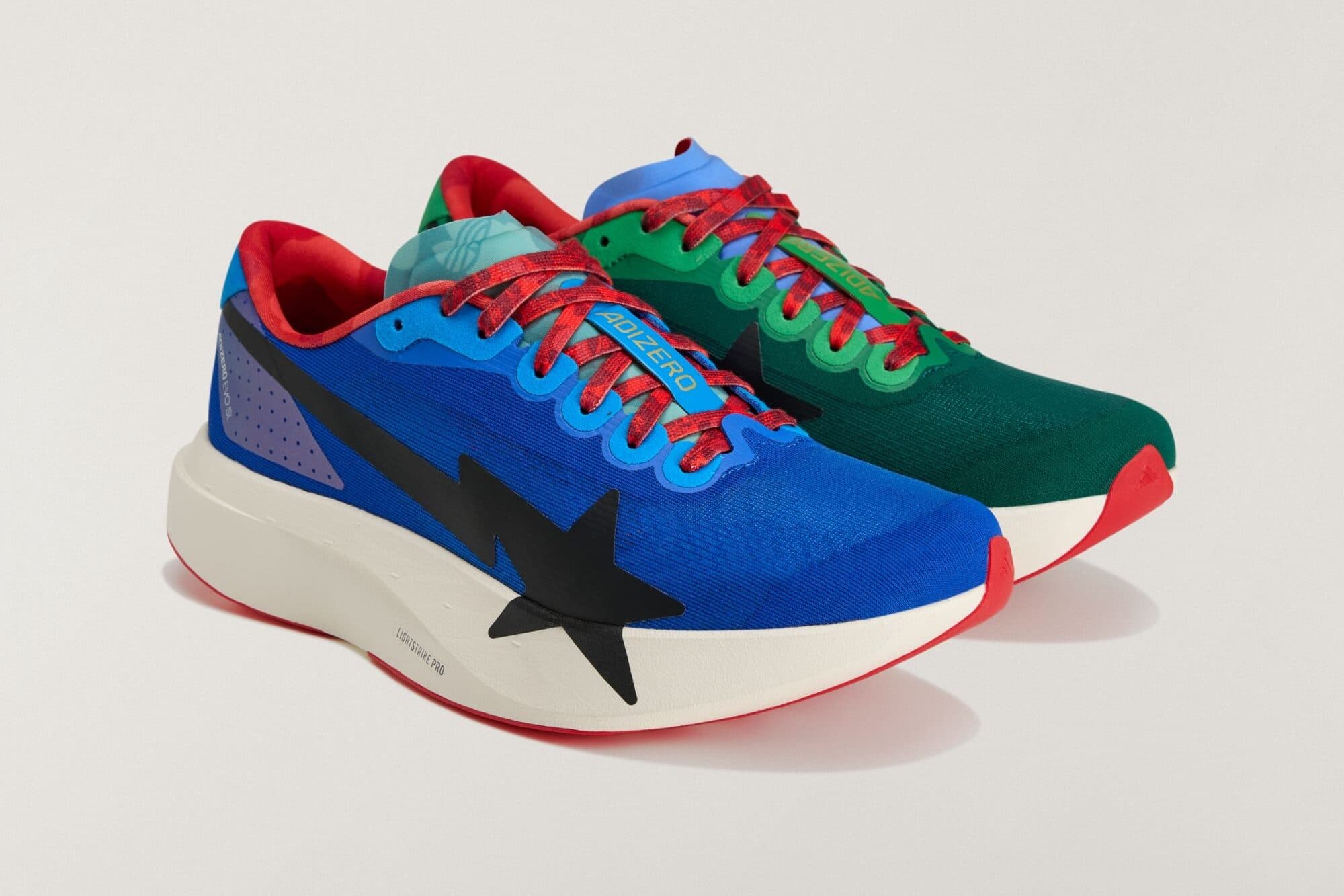 BAPE x adidas Adizero Evo SL "Blue" adidas release photo