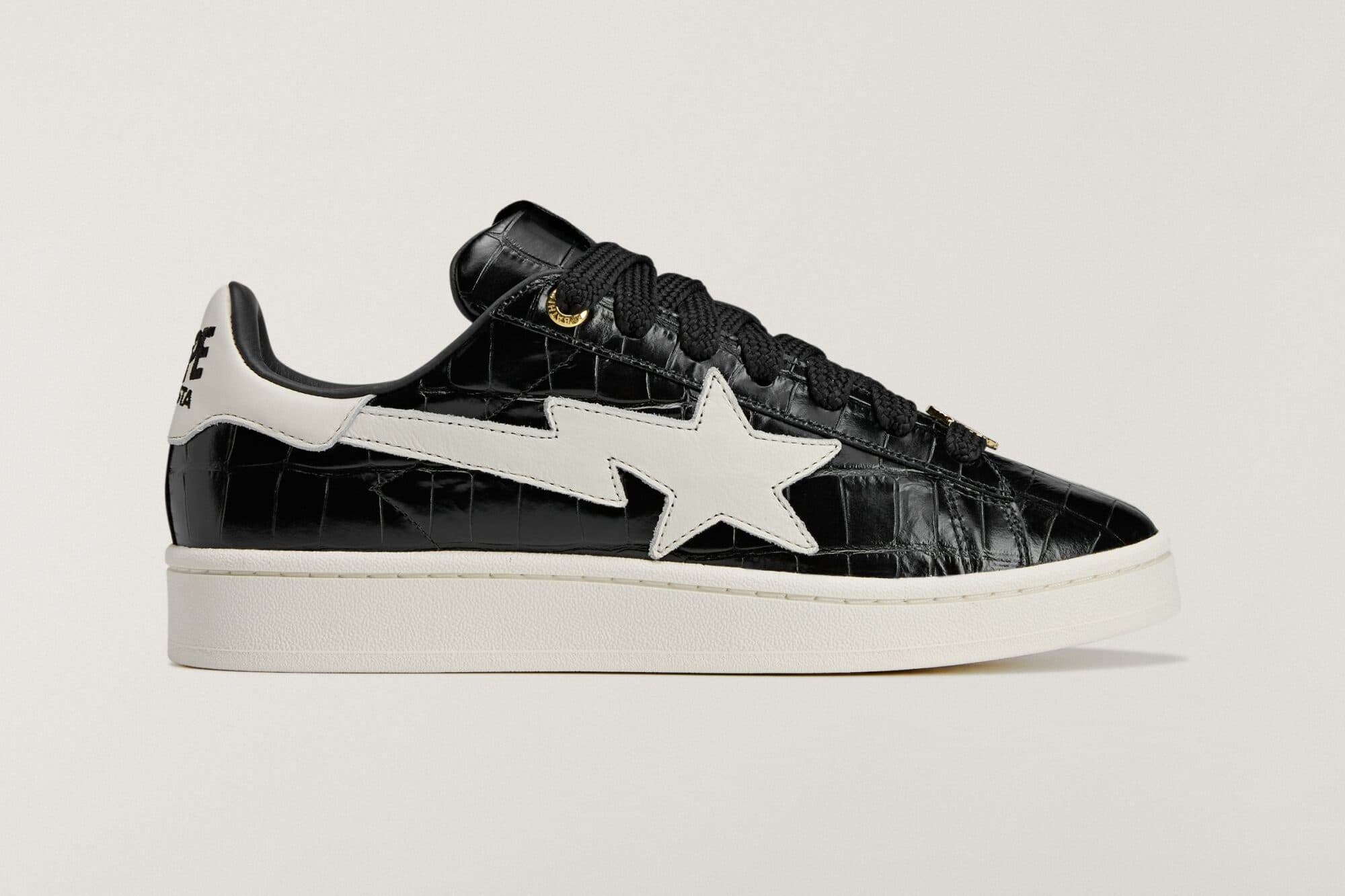 BAPE x adidas Campus 00s World Cup Pack "Core Black" adidas release photo