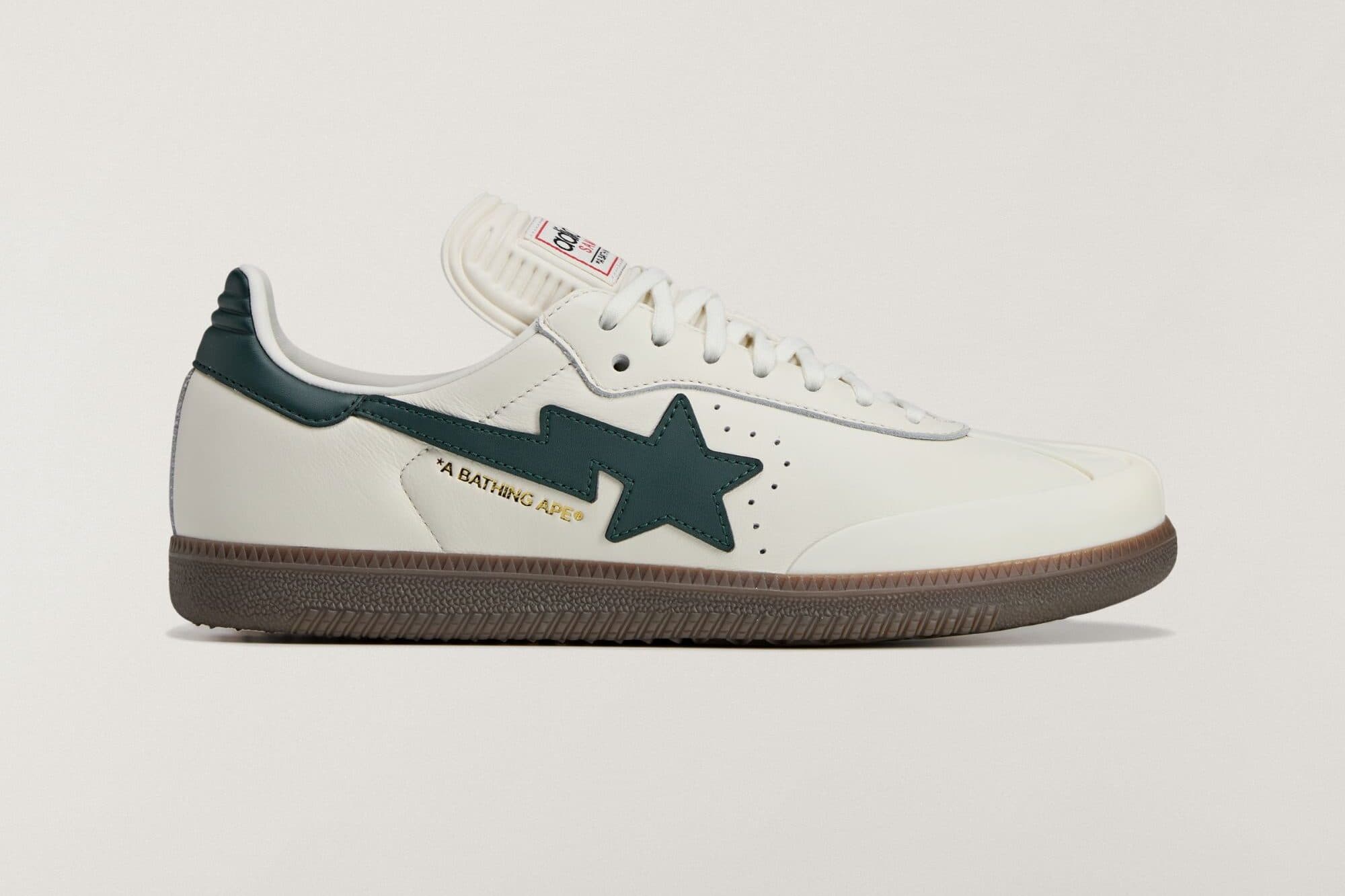 BAPE x adidas Samba World Cup Pack "Cream White" adidas release photo