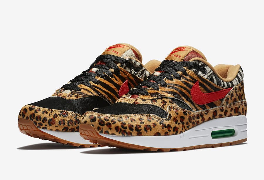 atmos x Nike Air Max 1 DLX “Animal Pack” Nike release photo