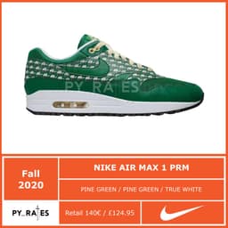 Nike Air Max 1 PRM “Pine Green” release thumbnail 2