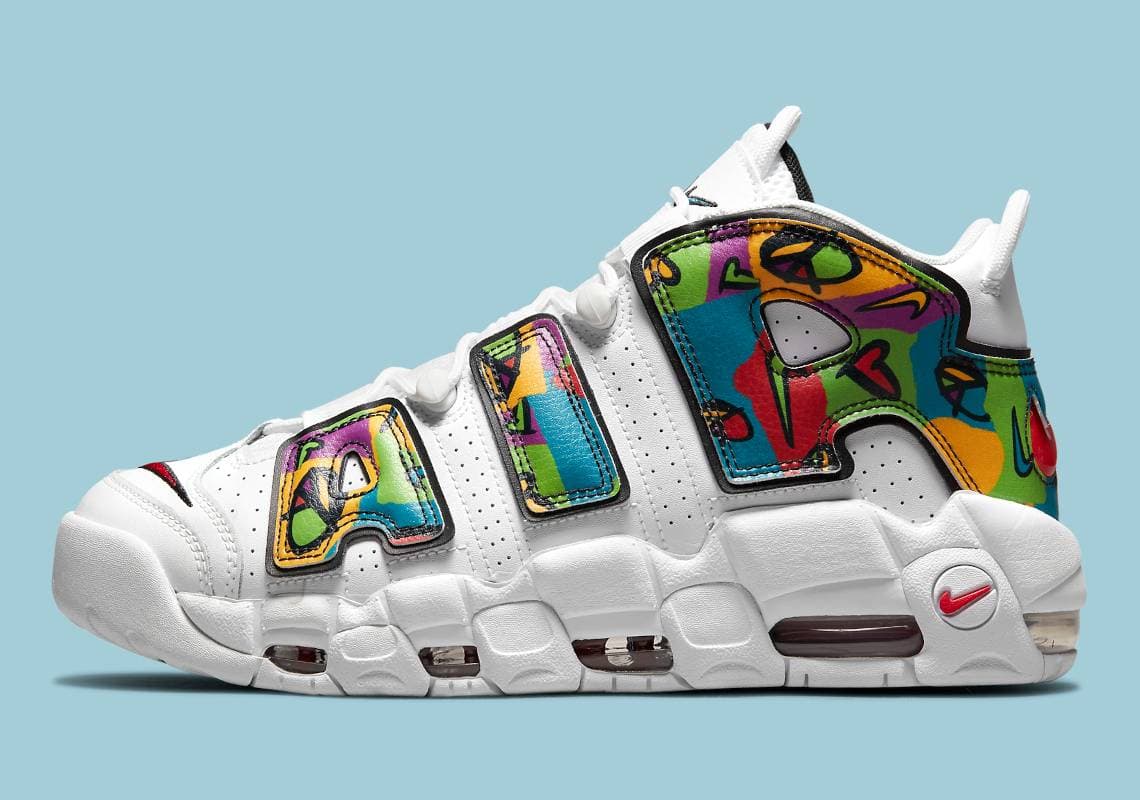 Nike Air More Uptempo "Peace, Love, Basketball" Nike release photo