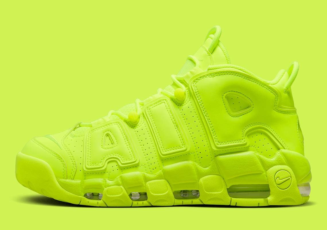 Nike Air More Uptempo "Volt" Nike release photo