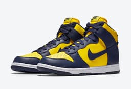 Nike Dunk High “Michigan” release thumbnail 2