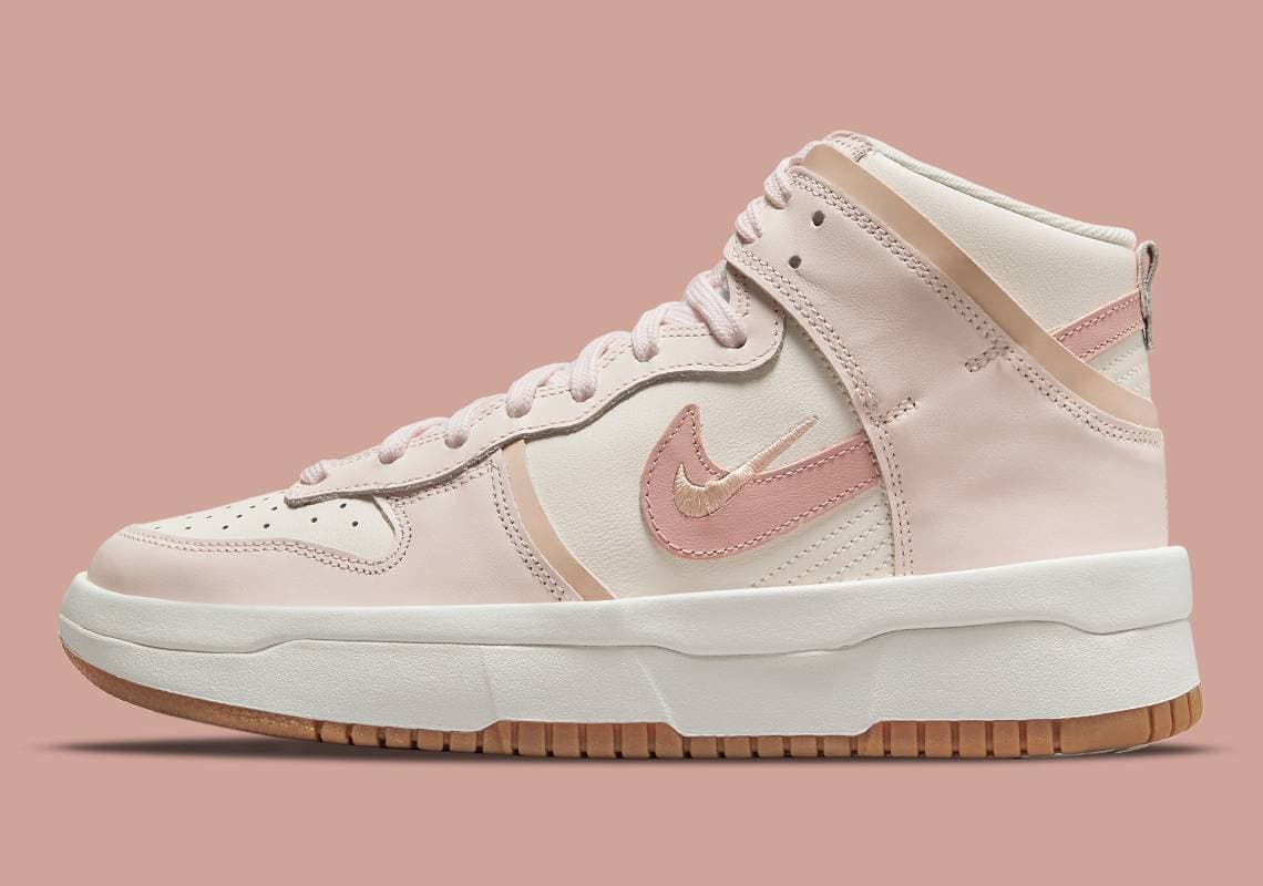 Nike Dunk High Rebel "Pink Oxford" Nike release photo